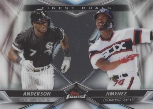 2020 Topps Finest - Eloy Jimenez Tim Anderson #FD-14