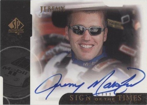 1999 SP Authentic - Jeremy Mayfield #JM