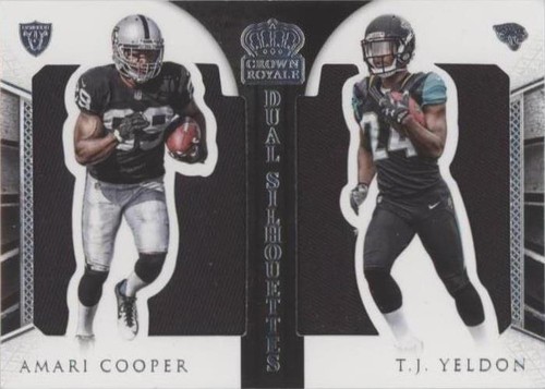 2015 Panini Crown Royale Amari Cooper T. J. Yeldon #DS-ACTJ