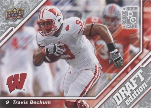 2009 Upper Deck Draft Edition Travis Beckum #35
