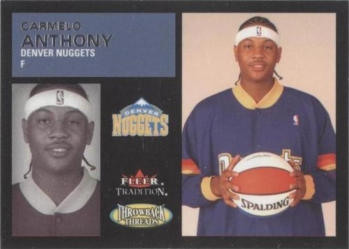 2003-04 Fleer Tradition - Carmelo Anthony #1 TT