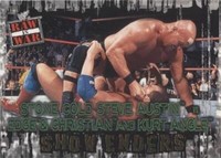 2001 Fleer WWF Raw is War - Christian Edge Kurt Angle #91