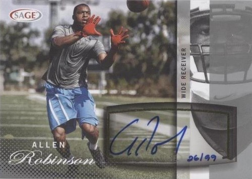 2014 SAGE Autographed Football Allen Robinson #A42