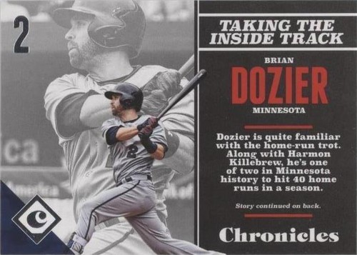 2017 Panini Chronicles - Brian Dozier #91