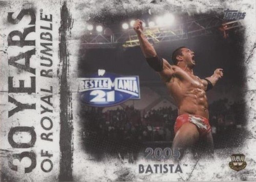 2018 Topps WWE Undisputed - Batista #RR-15