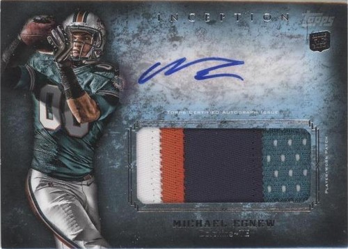 2012 Topps Inception Michael Egnew #AJP-ME