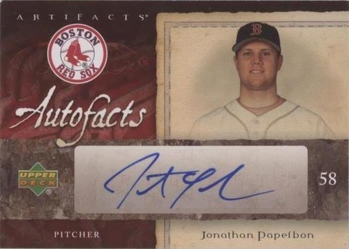 2007 Upper Deck Artifacts - Jonathan Papelbon #AF-PA