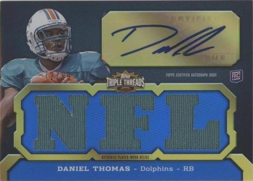 2011 Topps Triple Threads Daniel Thomas #104