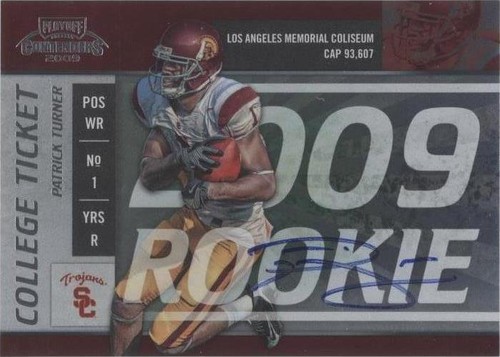 2009 Playoff Contenders Patrick Turner #20