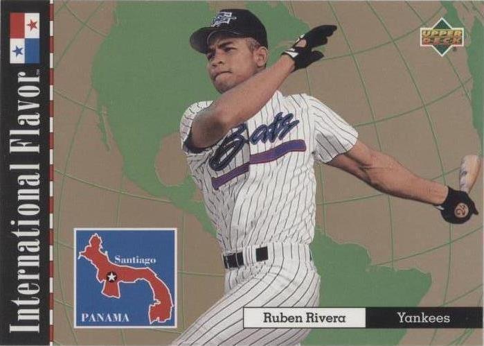 1995 Upper Deck Minor League Top Prospect - Rubén Rivera #112
