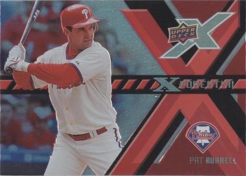 2008 Upper Deck X - Pat Burrell #X-PB