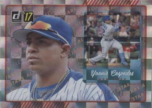2017 Panini Donruss - Yoenis Cespedes #AS-12