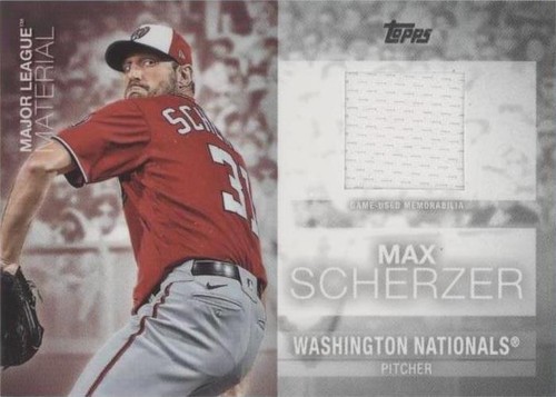2020 Topps Update Series - Max Scherzer #MLM-MS