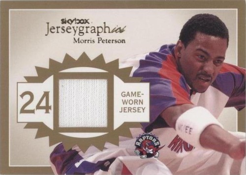 2003-04 Skybox Autographics - Morris Peterson #J-MP2