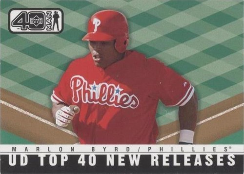 2002 Upper Deck 40 Man - Marlon Byrd #1038