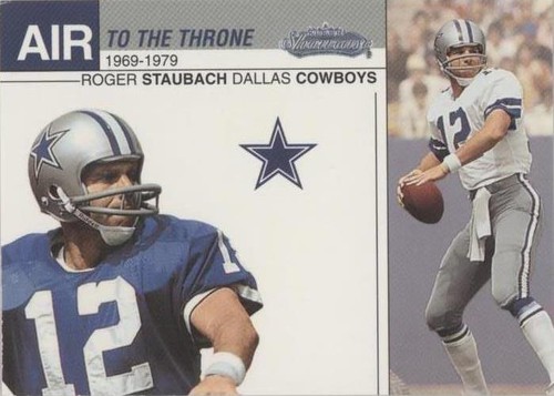 2002 Fleer Showcase Roger Staubach #20 AT
