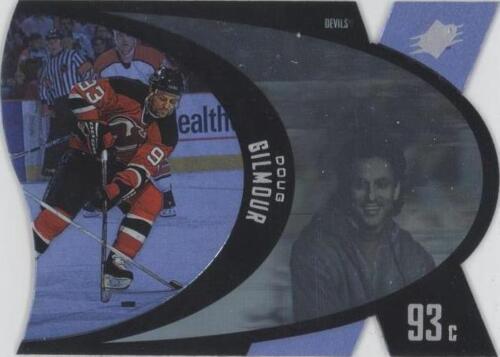 Doug Gilmour Signed 2009/10 SPX Winning Materials Patches
