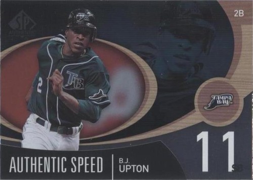 2007 SP Authentic - B.J. Upton #AS-4