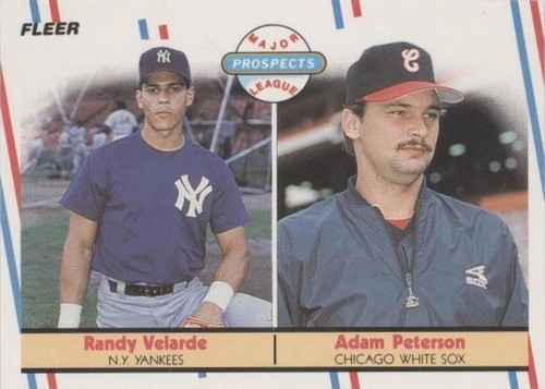1988 Fleer - Adam Peterson Randy Velarde #646