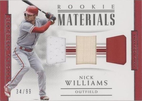 2018 Panini National Treasures - Nick Williams #RM-NW