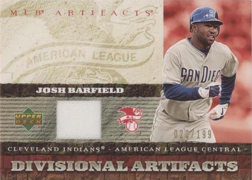 2007 Upper Deck Artifacts - Josh Barfield #DA-JO