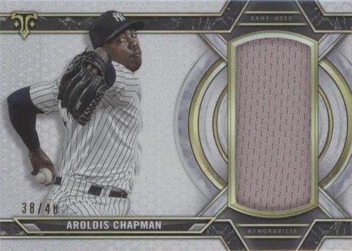 2021 Topps Triple Threads - Aroldis Chapman #SJR-AC