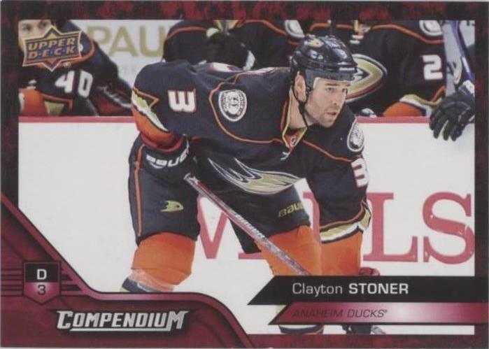 2016-17 Upper Deck Compendium - Clayton Stoner #305