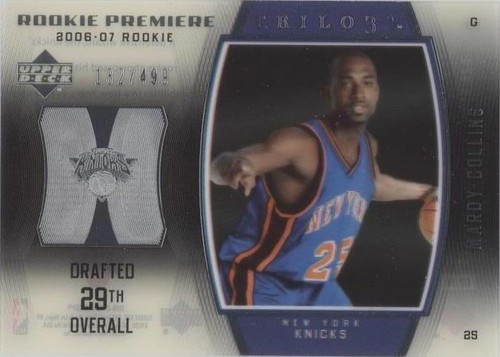 2006-07 Upper Deck Trilogy - Mardy Collins #118