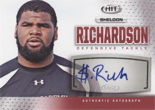 2013 SAGE Hit Sheldon Richardson #A134