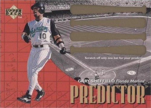GARY SHEFFIELD - 1997 Upper Deck SP - #75 - Marlins - $1.00
