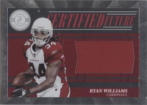 2011 Panini Totally Certified Ryan Williams #17
