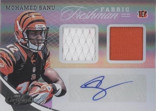 2012 Panini Certified Mohamed Sanu #340