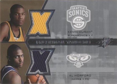 2007-08 SPx - Al Horford/Kevin Durant #F2-DH