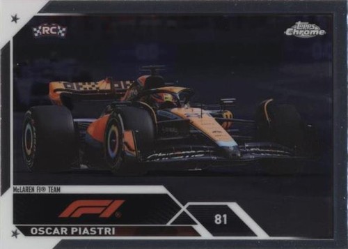 2023 Topps Chrome Formula 1 - Oscar Piastri #113