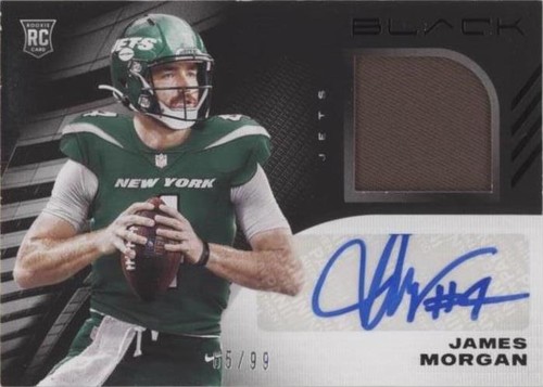 2020 Panini Black James Morgan #RSM-JMO