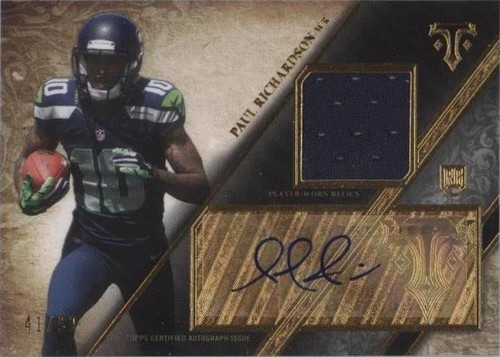 2014 Topps Triple Threads Paul Richardson #TTRAR-53
