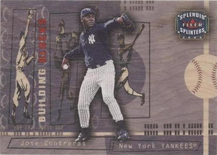 Fleer Splendid Splinters 2003 - José Contreras #150