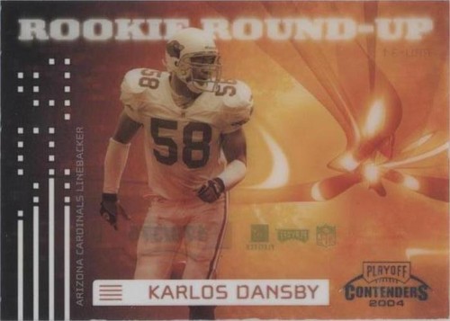2004 Playoff Contenders Karlos Dansby #RRU-31