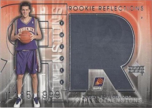 2003-04 Upper Deck Triple Dimensions - Zarko Cabarkapa #116