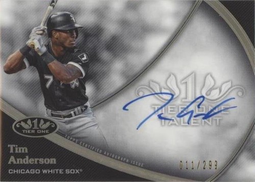 2020 Topps Tier One - Tim Anderson #T1TA-TAN