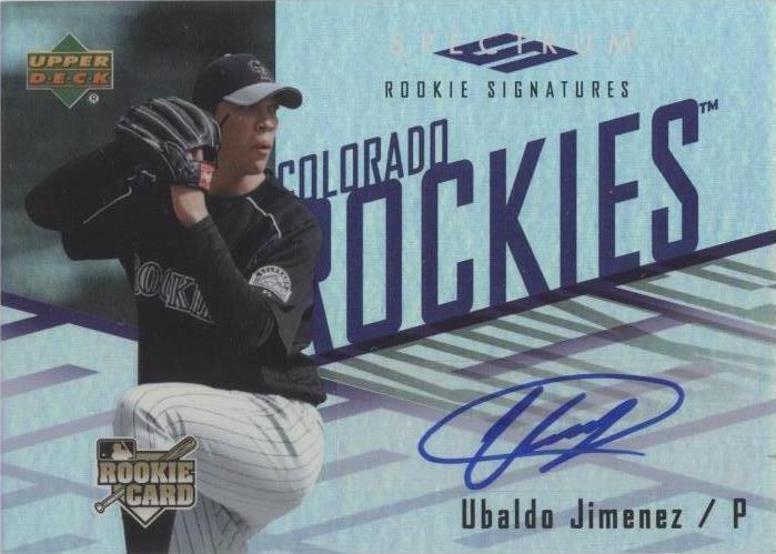 2007 Upper Deck Spectrum - Ubaldo Jimenez #149