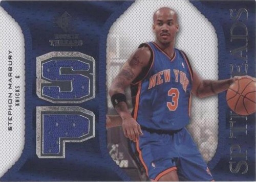 2007-08 SP Rookie Threads - Stephon Marbury #SP-ST