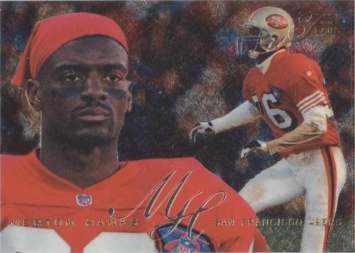 1995 Flair Merton Hanks #187