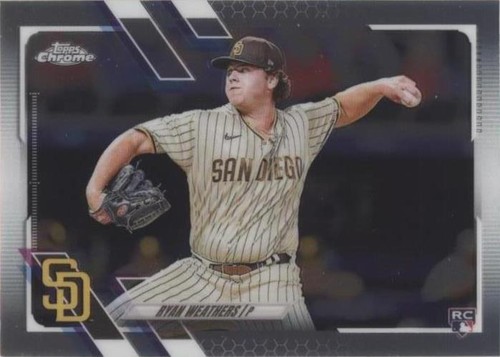 2021 Topps Chrome - Ryan Weathers #97