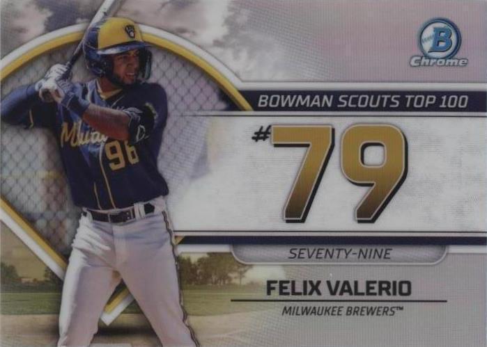 2023 Bowman - Felix Valerio #BTP-79