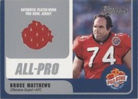 2000 Topps Stars Bruce Matthews #BM-OG