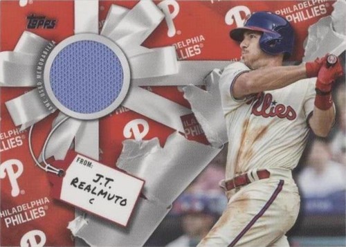 2019 Topps Holiday - J.T. Realmuto #WHR-JRE