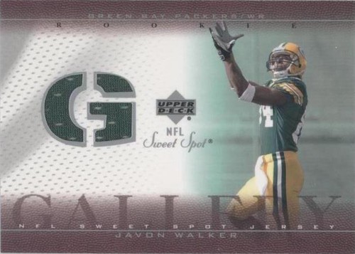 2002 Upper Deck Sweet Spot Javon Walker #RG-JW