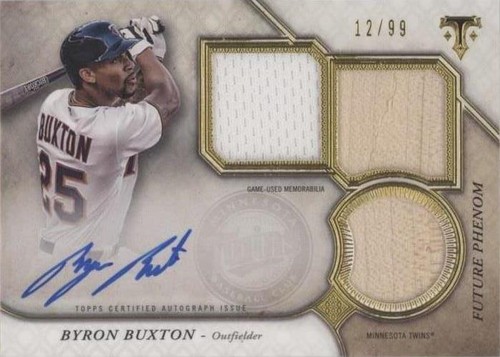 2017 Topps Triple Threads - Byron Buxton #RPA-BB