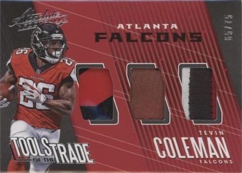 2018 Panini Absolute Tevin Coleman #TT-TC